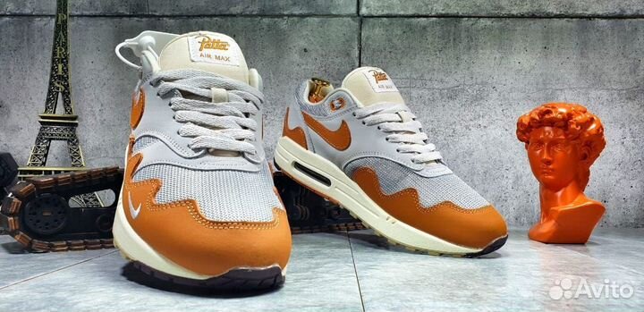 Мужские кроссовки Nike Air Max 1 Patta Monarch