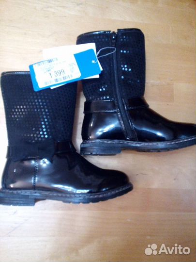 Сапоги новые демисезонные