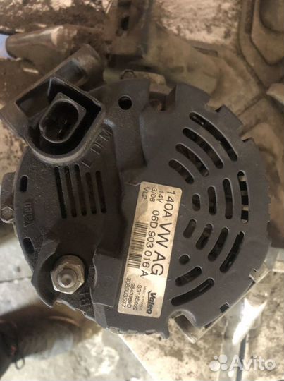 Генератор на volkswagen Вольсваген Audi
