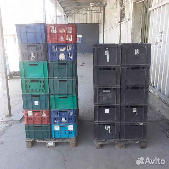 Пластиковые ящики бу