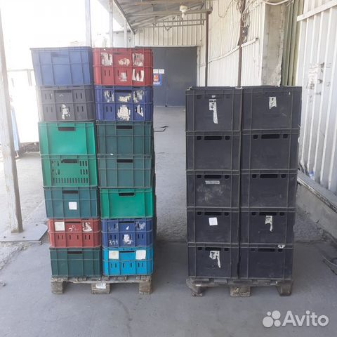 Пластиковые ящики бу