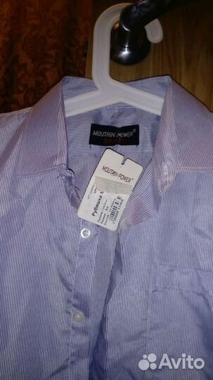 Рубашка новая для мальчика рост 140