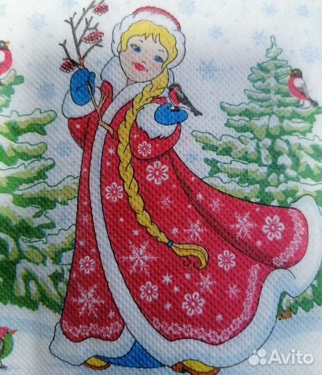 Салфетки бумажные - новогодние