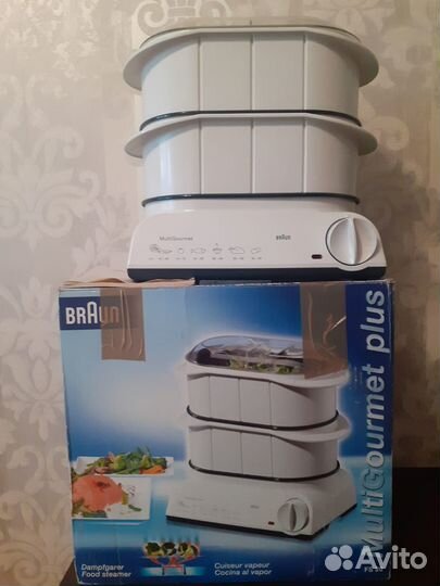 Пароварка braun новая
