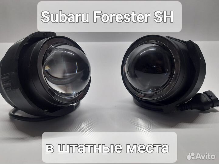 Лазерные птф на Subaru Forester SH