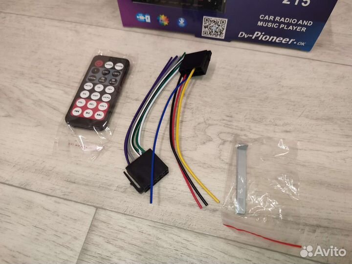 Магнитола с блютузом и пультом