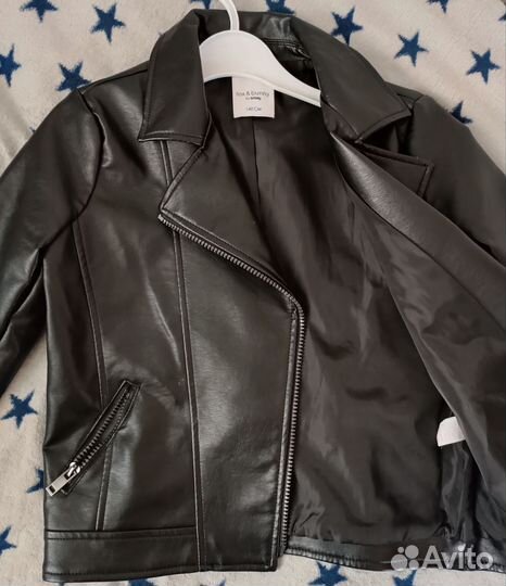 Кожаная куртка. Новая