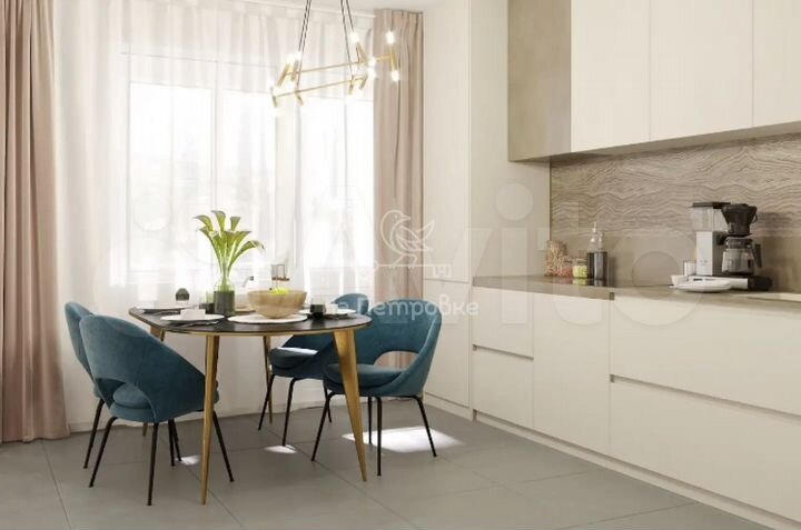 1-к. квартира, 38,1 м², 2/22 эт.