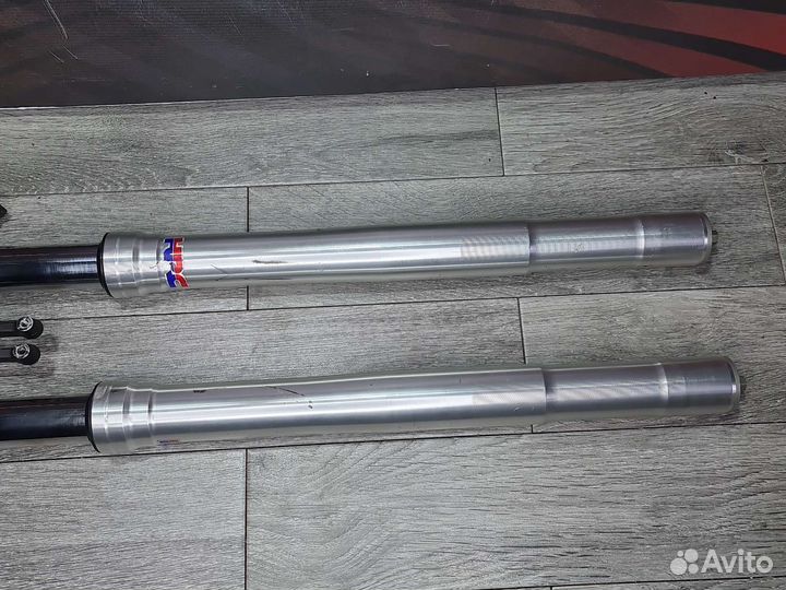 Перья zx6r с картриджами ohlins