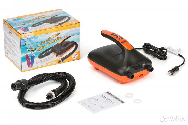 Электрический насос для лодки пвх, сапа, матраса