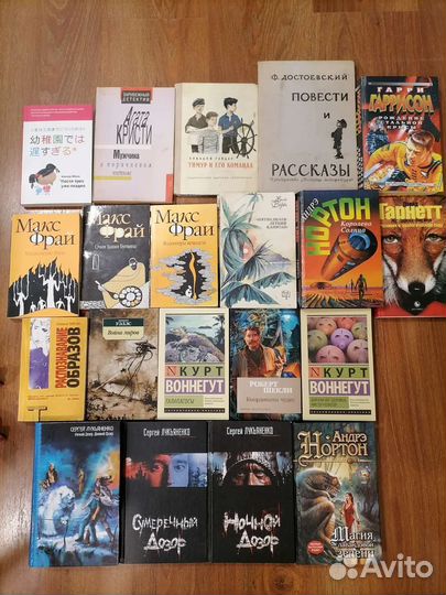 Книги художественная литература/фантастика