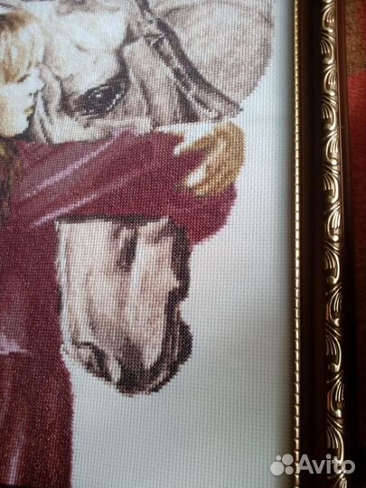 Картина вышивка 