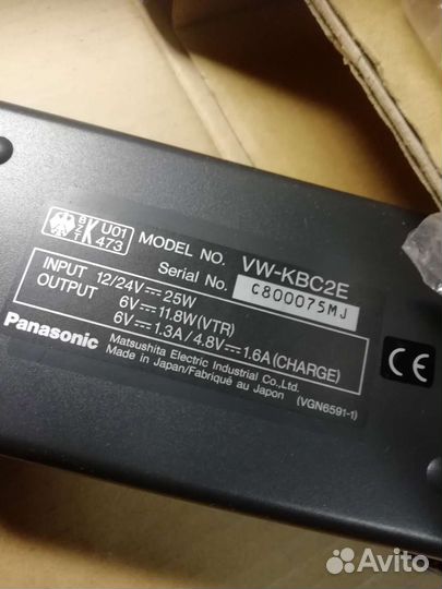 Зарядное к видеокамер Panasonic