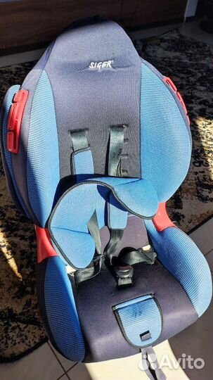 Автокресло Siger Кокон IsoFix от 9 до 25кг
