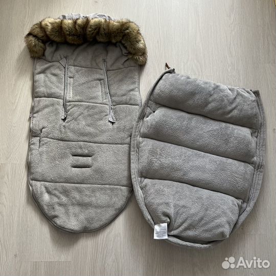 Зимний конверт в коляску