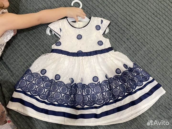 Платья нарядные размер 80-86, 92-98