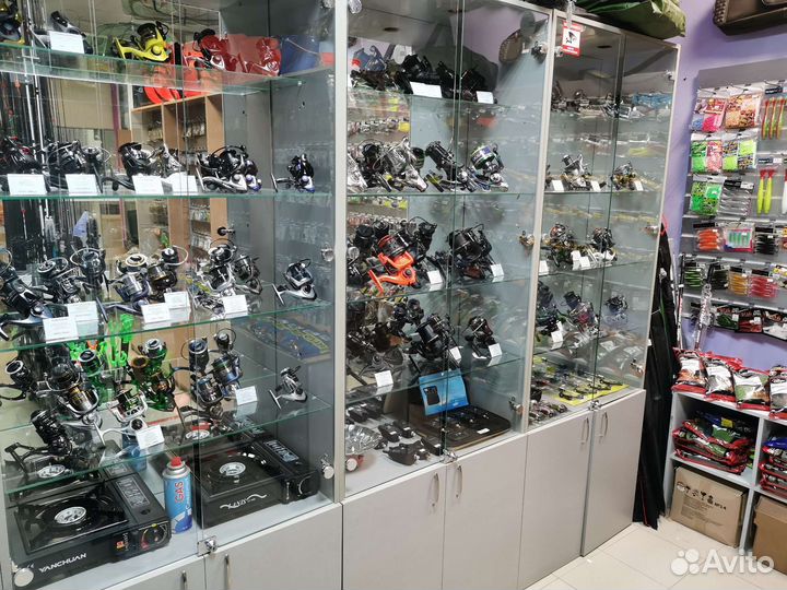 Катушки Kaida,Caiman, Eastshark, Nautilus и др