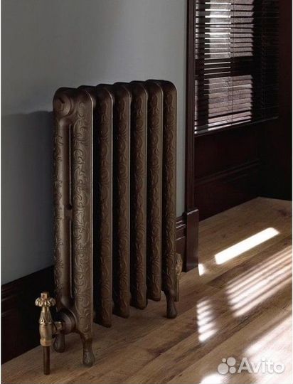 Комплект из 2 угловых кранов с трубками 1/2 бронза