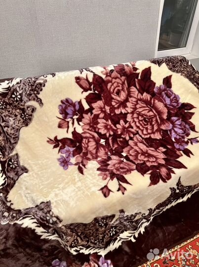 Одеяло покрывало велюровое