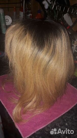 Парик натуральные волосы