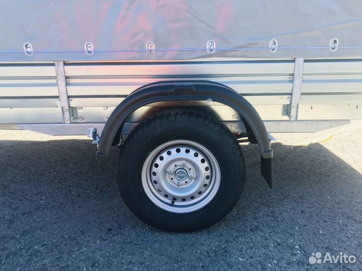 Прицеп мзса 3,5х1,8 с тентом