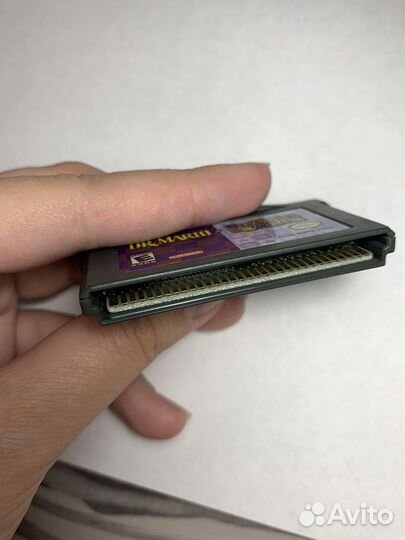 Картридж на game boy dr mario puzzle league