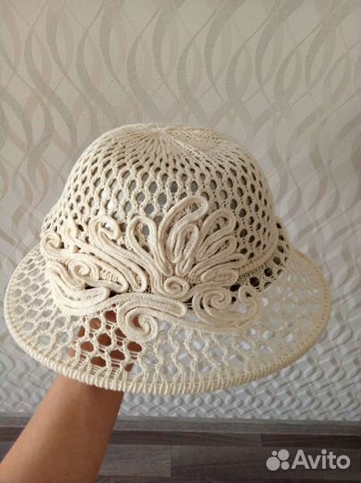 Шляпа ажурная