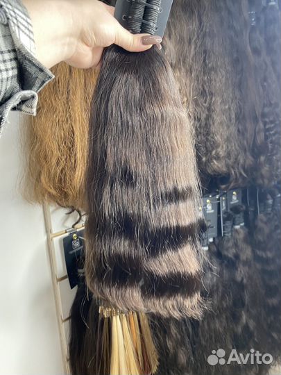 Волосы для наращивания донорские 45 см Арт: дх308