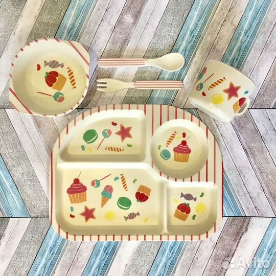 Посуда из бамбука