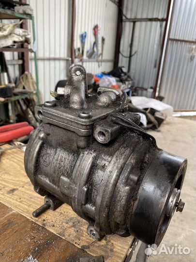 Киа спектра,шума 2 компрессор кондиционера