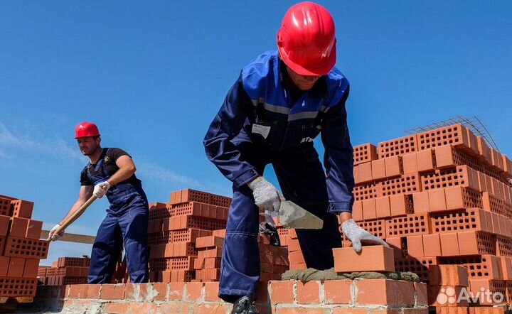 Требуются каменщики вахта