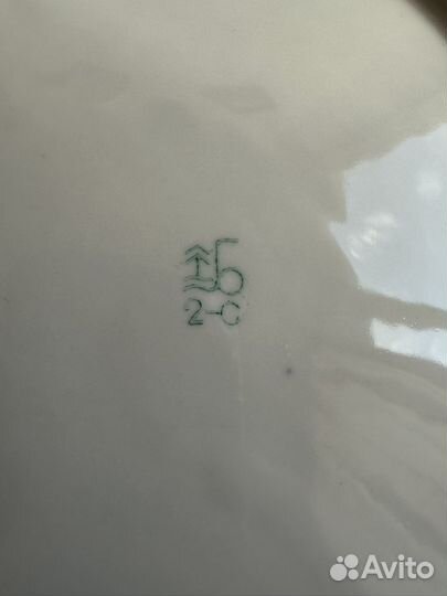 Фарфоровые тарелки СССР