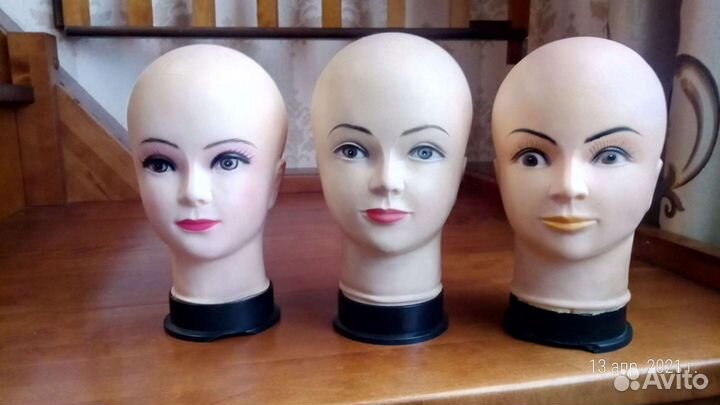 Головы мужские и женские