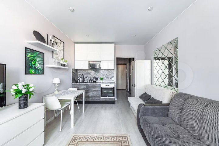 Квартира-студия, 21,1 м², 15/16 эт.