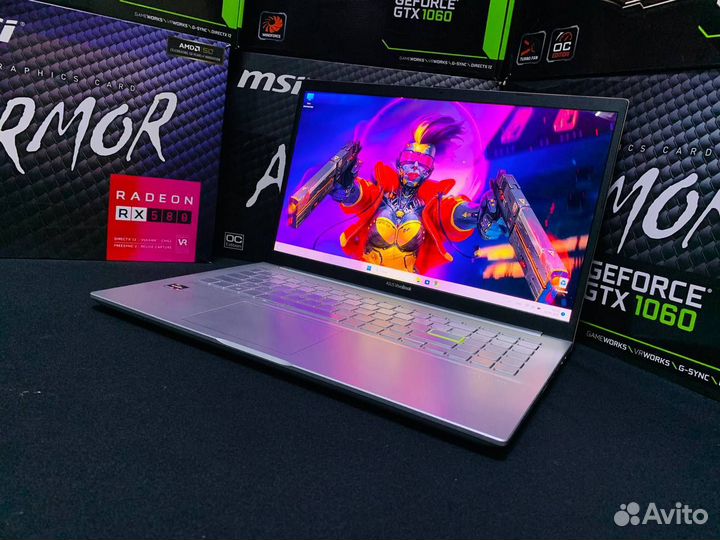 Новый ноутбук 2023 года (Ryzen 5 и oled Экран)