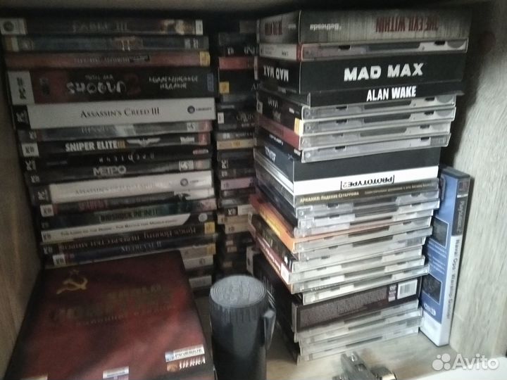 Коллекция игр на CD и DVD дисках для компа