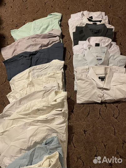 Мужские рубашки H&M, O'Stin, House Brend пакетом