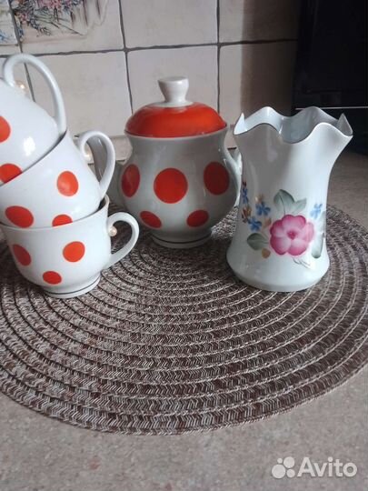 Посуда фарфор СССР