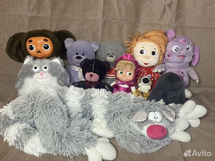 Мягкие игрушки пакетом