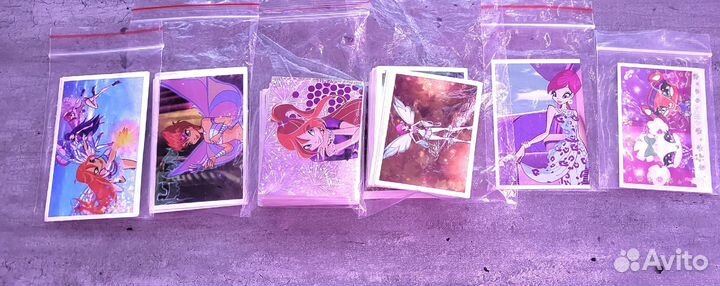 Наклейки Panini winx