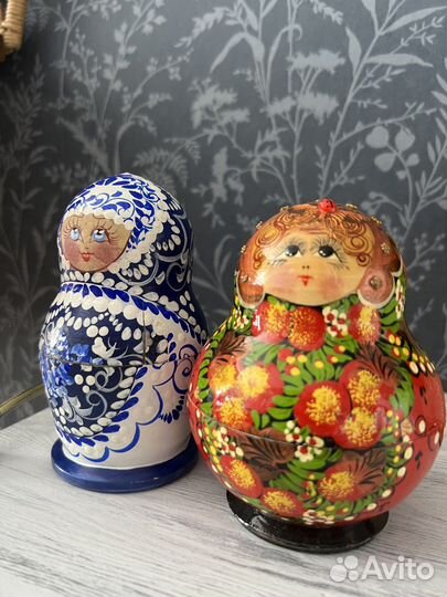 Матрешки из дерева