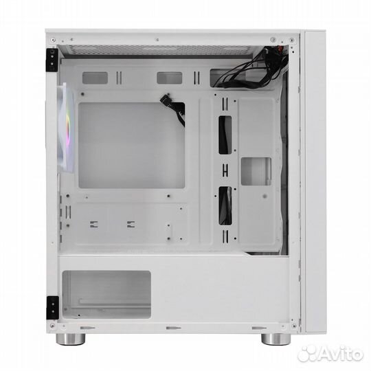 Белый корпус для пк PCCooler LM300 argb WH