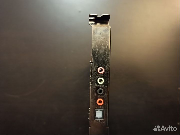 Звуковые карты PCI Asus Xonar DG и Creative SB0570