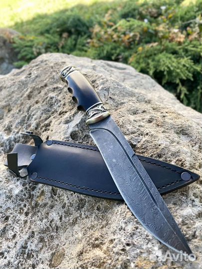 Нож Беркут2 из стали дамаск