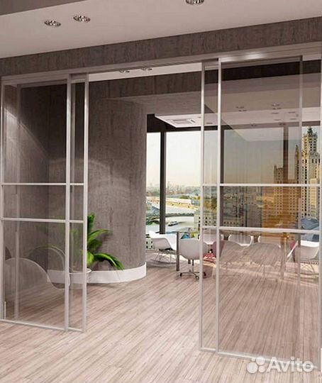 Перегородки раздвижные