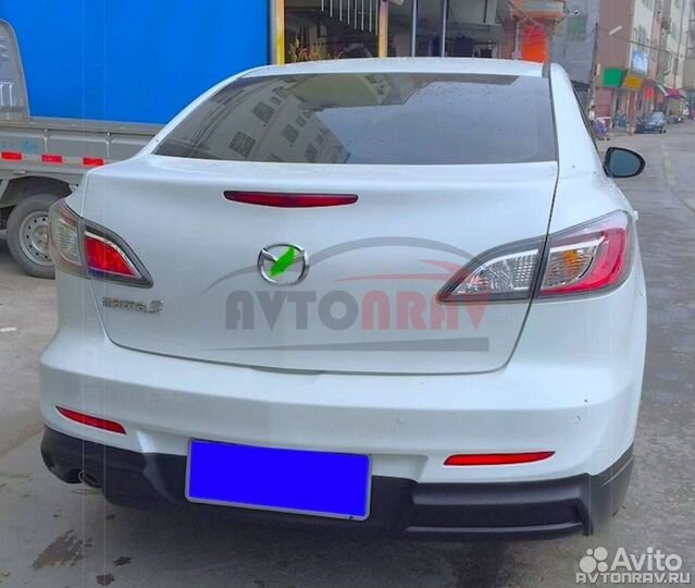 Юбка MP на задний бампер для Mazda 3BL седан (Доре
