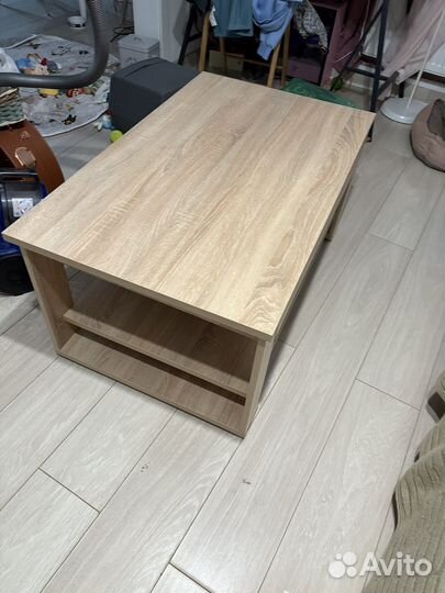 Журнальный стол трансформер сонома