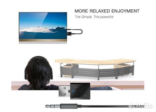 Адаптер Bluetooth AUX+USB (BT620)