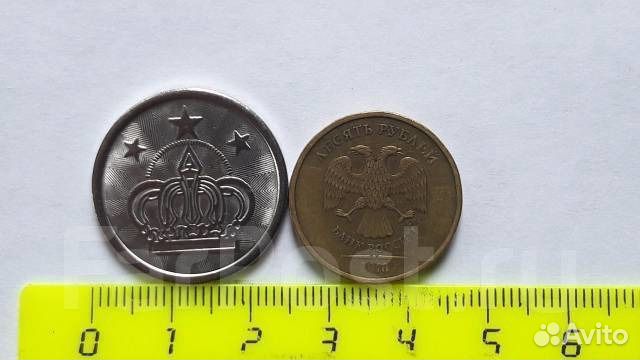 Жетоны для мойки, игровых автоматов, автомоек