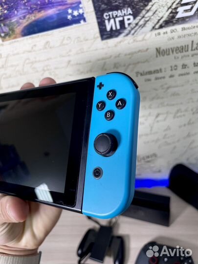 Прошитый Nintendo Switch 128GB + куча игр